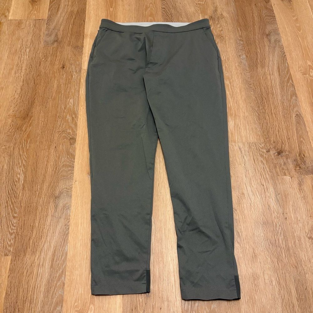 Ministry of Supply Kinetic Pull On Pants Jogger Elastic Drawstring Gray Men’s 34